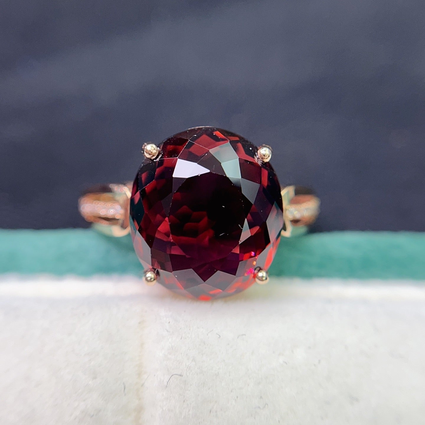Tourmaline Ring in 18K Gold