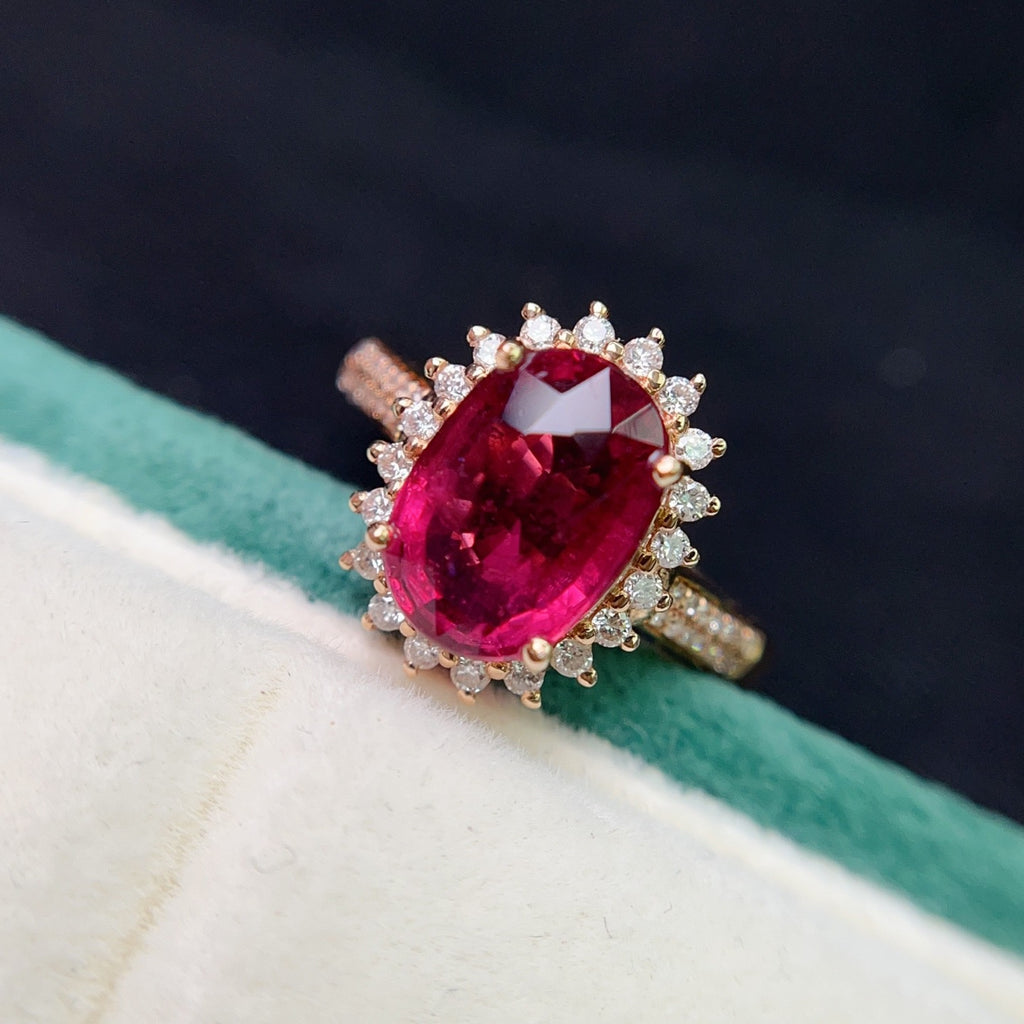 Tourmaline Ring in 18K Gold