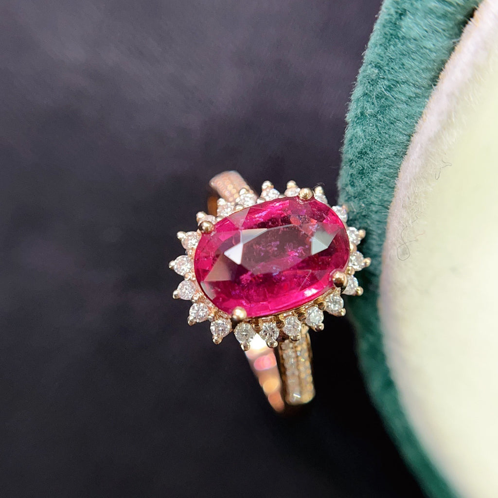 Tourmaline Ring in 18K Gold