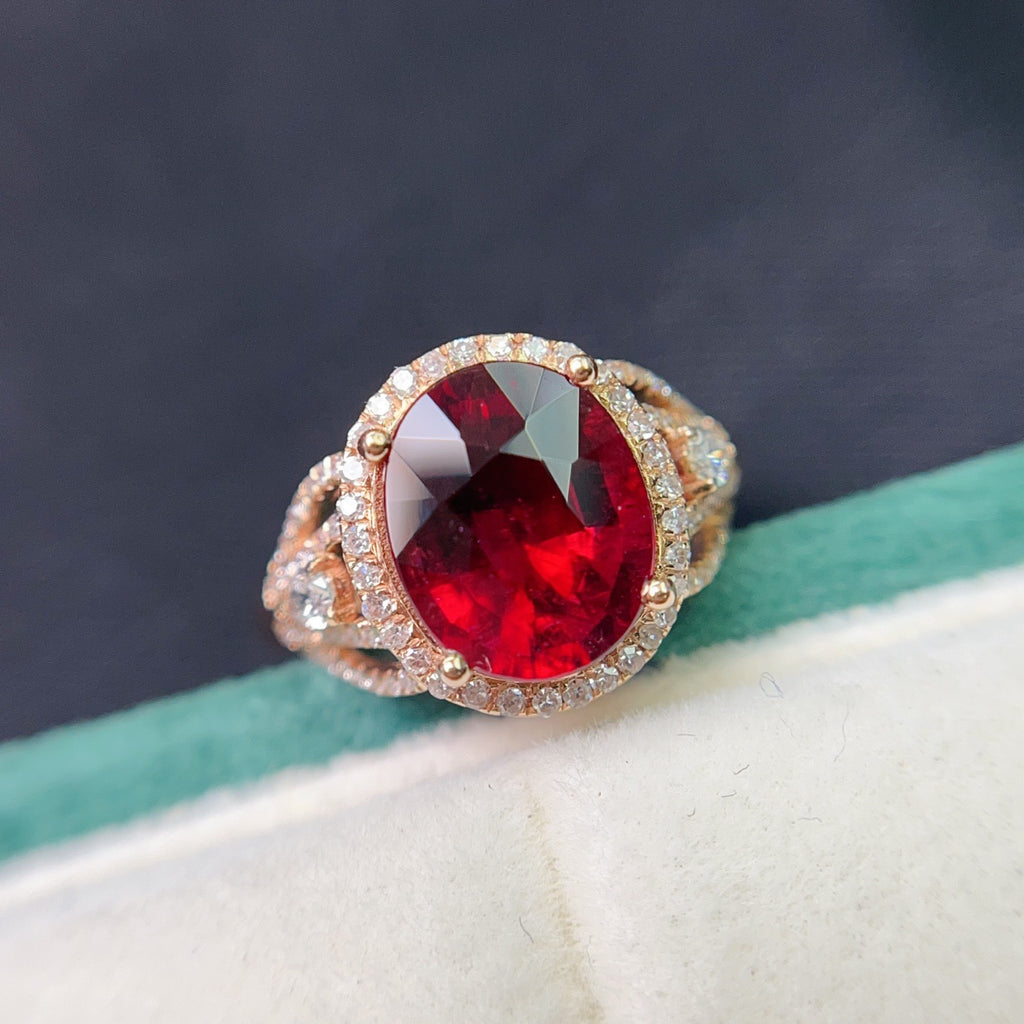 Tourmaline Ring in 18K Gold