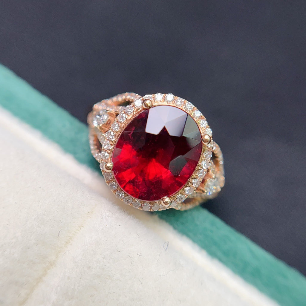 Tourmaline Ring in 18K Gold