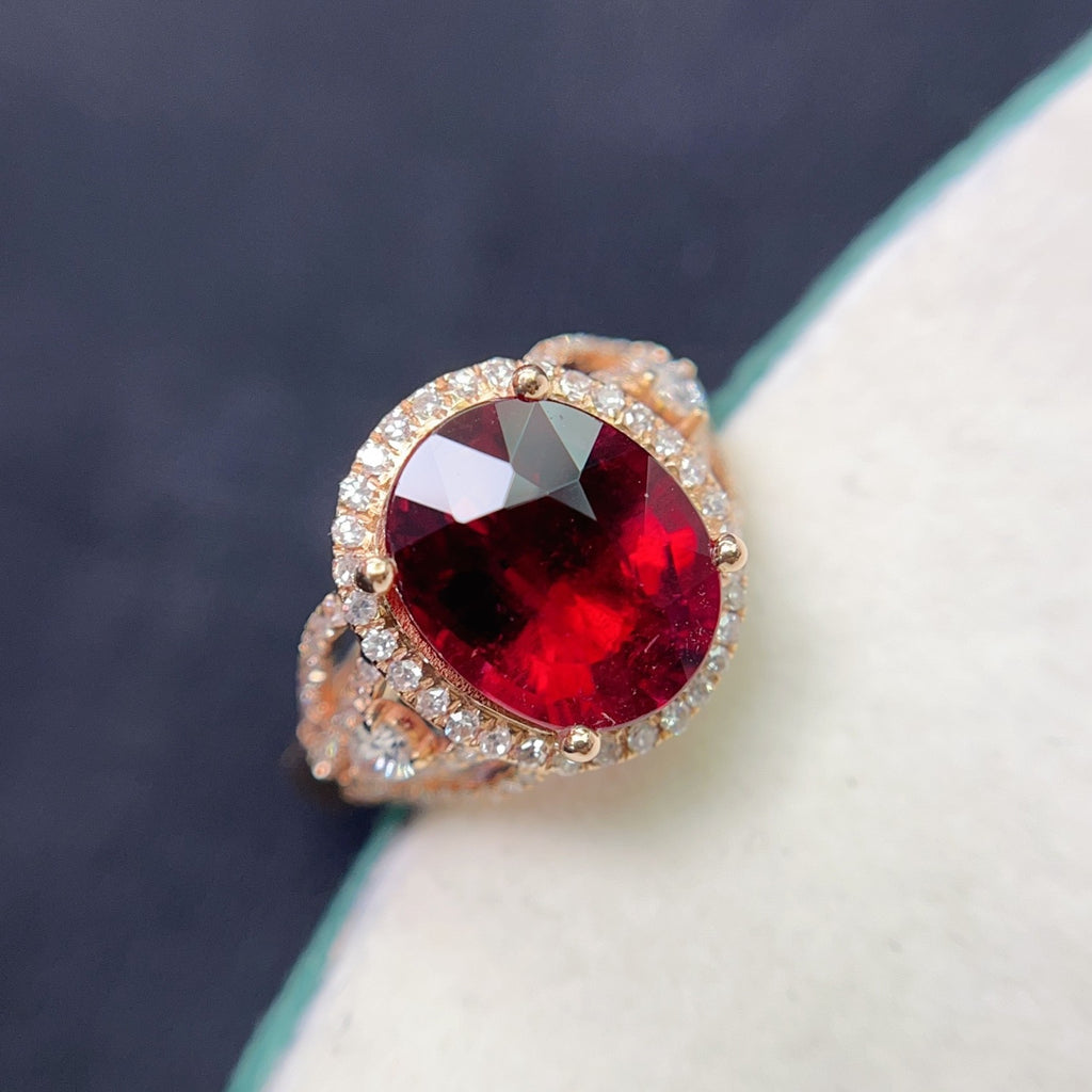 Tourmaline Ring in 18K Gold