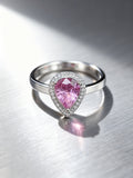 18K Gold Natural Sapphire Ring