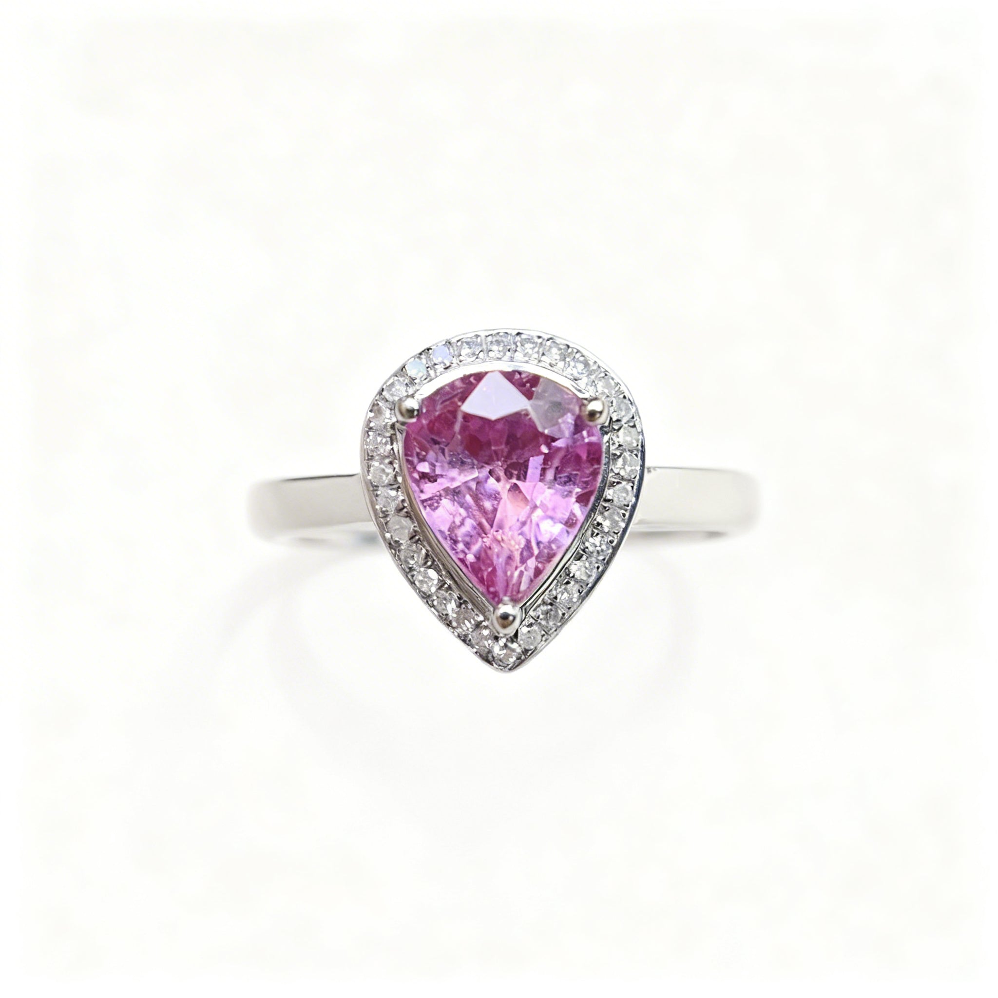 18K Gold Natural Sapphire Ring