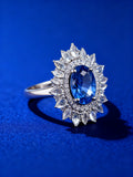 18K Gold Natural Sapphire Ring