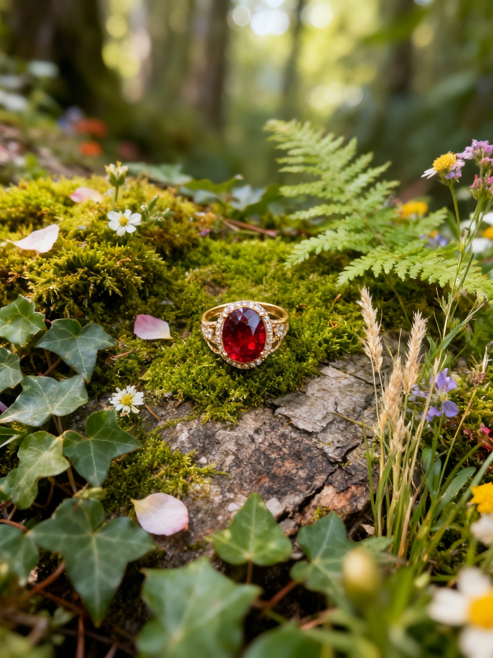 Tourmaline Ring in 18K Gold
