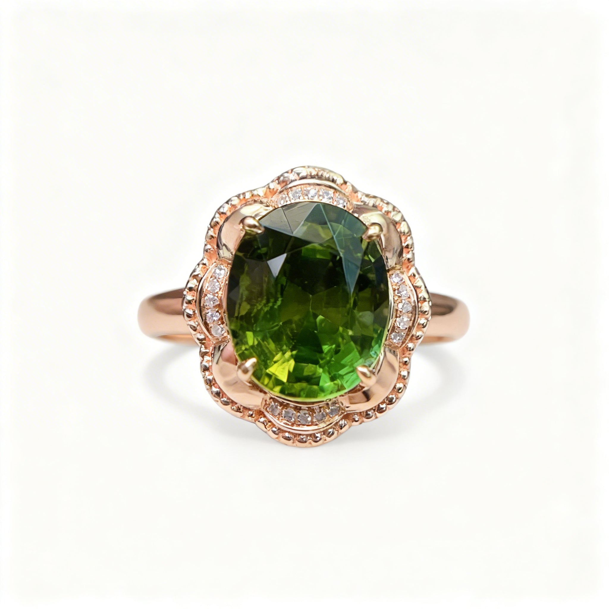 Tourmaline Ring in 18K Gold