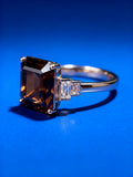 Natural Tourmaline Ring in 18K Gold