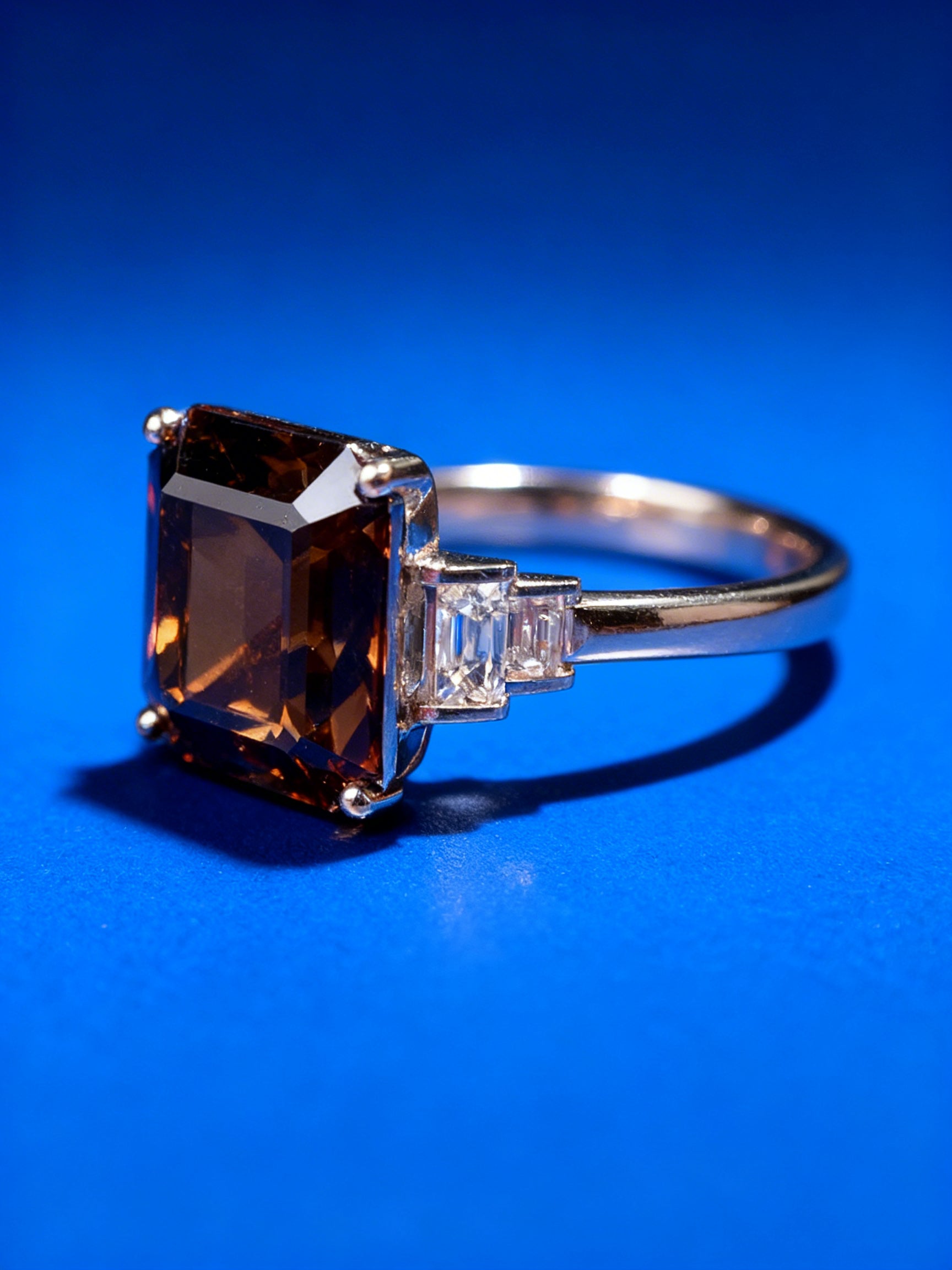 Natural Tourmaline Ring in 18K Gold