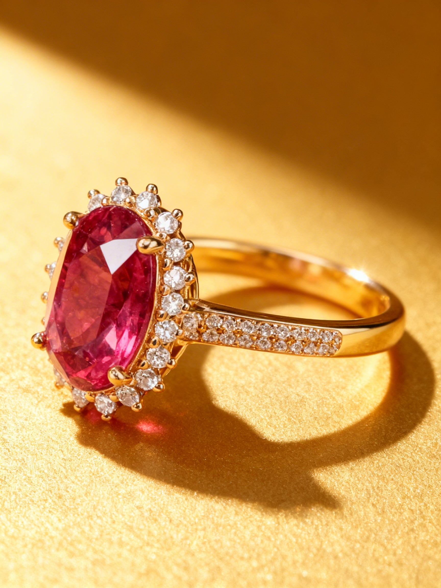 Tourmaline Ring in 18K Gold