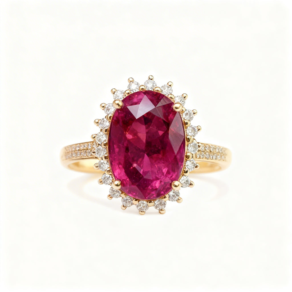 Tourmaline Ring in 18K Gold