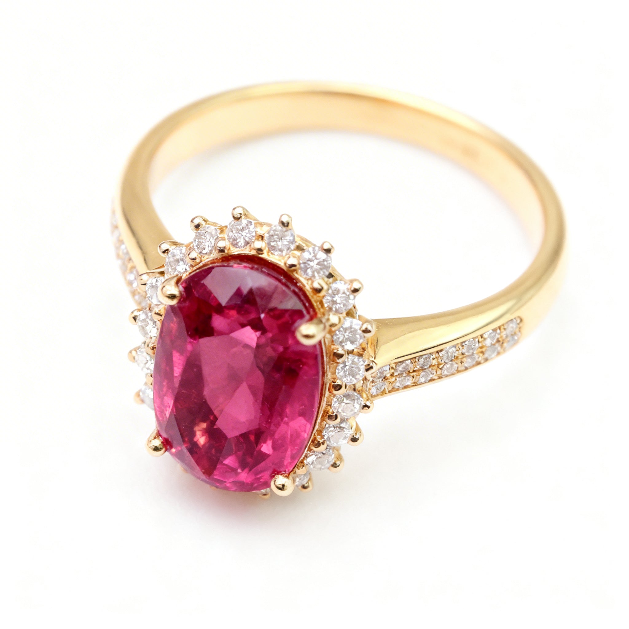 Tourmaline Ring in 18K Gold