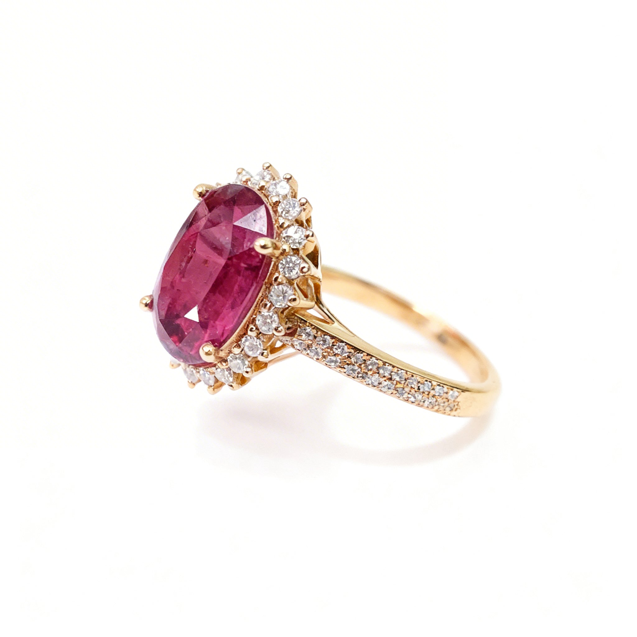 Tourmaline Ring in 18K Gold