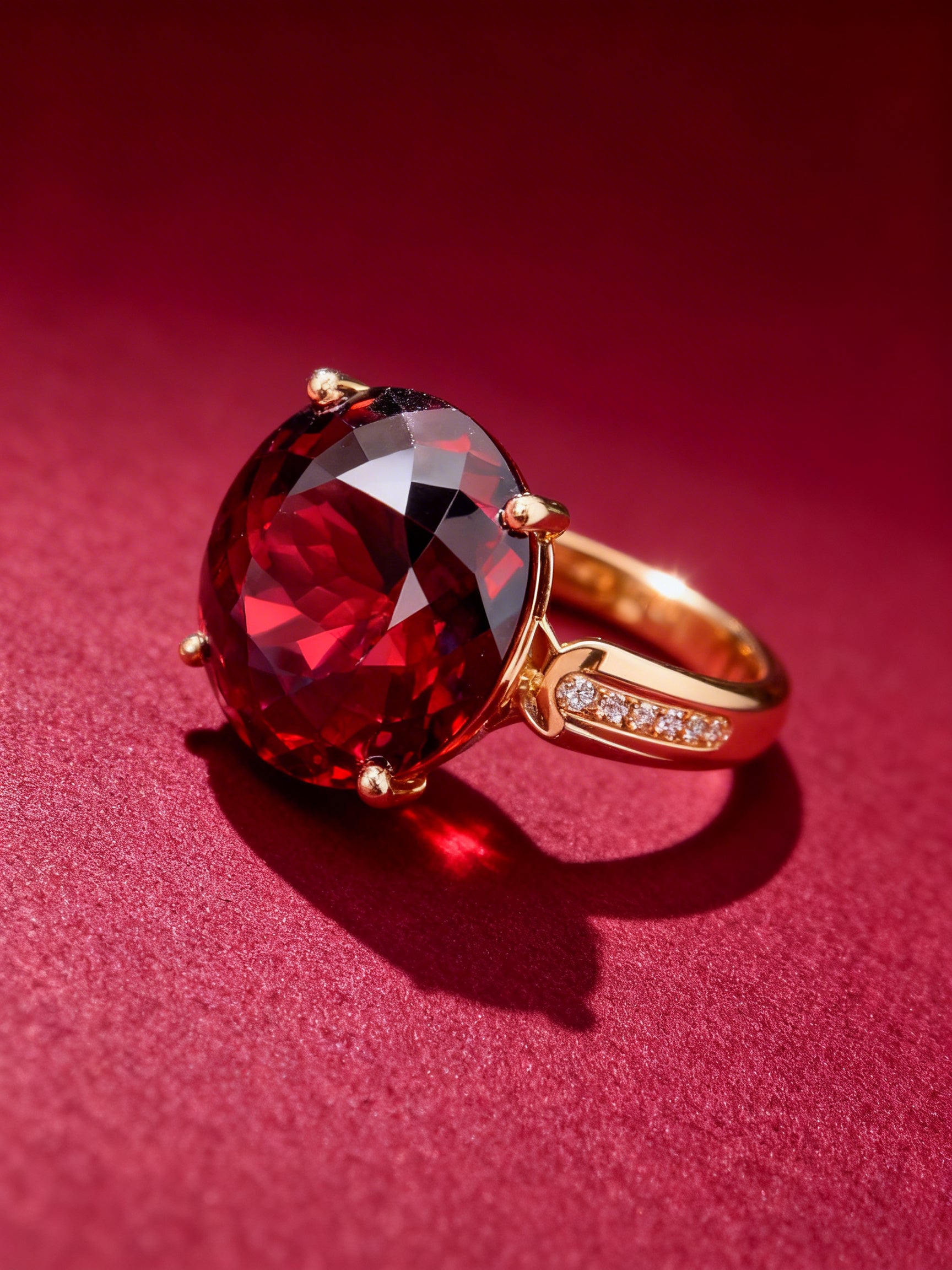 Tourmaline Ring in 18K Gold