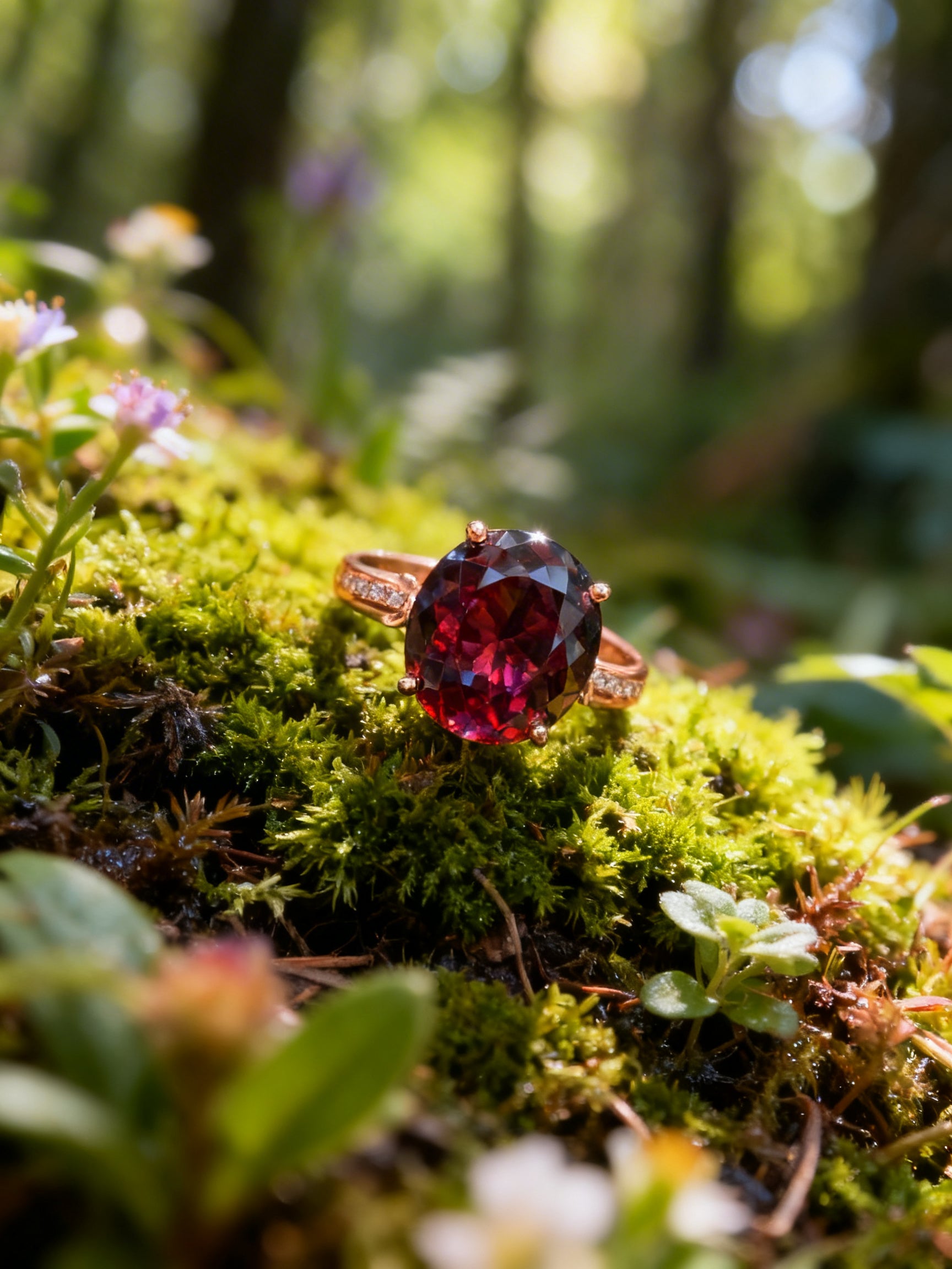 Tourmaline Ring in 18K Gold